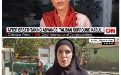 Journalist receives threats from Taliban that if she does not wear a burqa she will be expelled from the country
