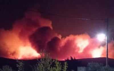 Φωτιές στην Ελλάδα