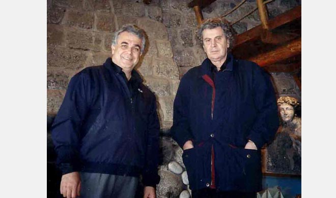 For Mikis Theodorakis who left. With many memories and with gratitude.