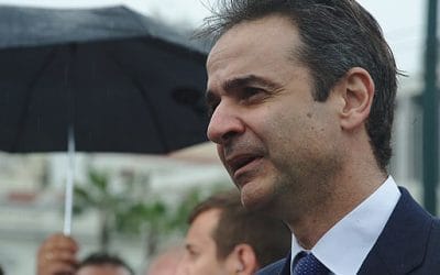 Kyriakos Mitsotakis is in Crete