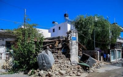 Καταστράφηκε όλο το χωριό  Μια ισχυρή σεισμική δόνηση  Ήταν η σειρά της Κρήτης, να περάσει μια νέα ακόμα δοκιμασία.