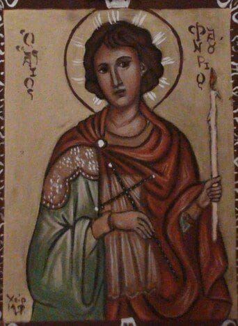 ΑΓΙΟΣ ΦΑΝΟΥΡΙΟΣ ΤΗΣ ΜΑΡΙΛΕΝΑΣ ΦΩΚΑ