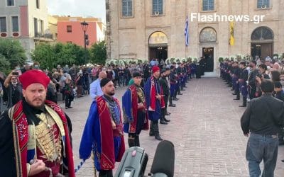 Η Κρήτη υποδέχτηκε στα σπλάχνα της τον Μίκη Θεοδωράκη