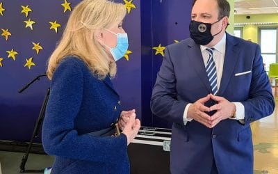 Κυριάκος Μαριδάκης 2021: ΕΠΙΣΚΕΨΗ ΣΤΗΝ ΟΓΚΟΛΟΓΙΚΗ ΜΟΝΑΔΑ ΠΑΙΔΩΝ “ΜΑΡΙΑΝΝΑ Β. ΒΑΡΔΙΝΟΓΙΑΝΝΗ-ΕΛΠΙΔΑ