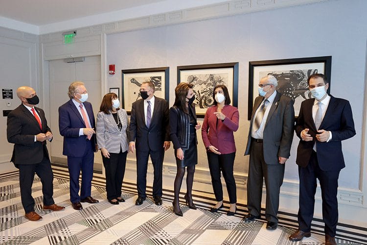 Συνάντηση της Προέδρου της Επιτροπής «Ελλάδα 2021» με Ελληνοαμερικανούς Βουλευτές