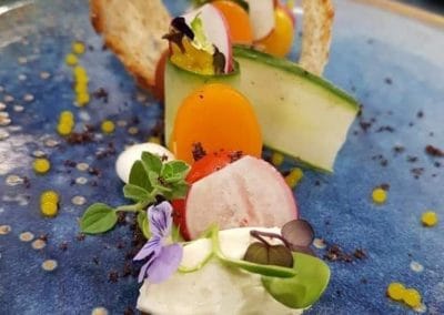 The village ... somewhat different