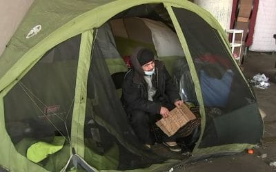 Άστεγοι στο Σικάγο