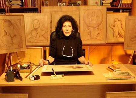 Σοφία Μητράκη: Κριτική αναφορά στο ζωγραφικό έργο της