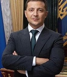 Ο Βολοντίμιρ Ζελένσκι στην σουηδική Βουλή