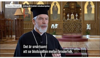 Μητροπολίτης Κλέοπας πάσης Σκανδιναβίας:”Ευπρόσδεκτοι οι Ουκρανοί πρόσφυγες και ιερείς στην εκκλησία μας”