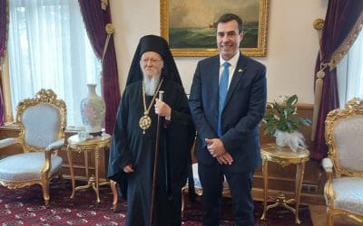 Η Ηγεσία των ΑΧΕΠΑ στον Οικουμενικό Πατριάρχη