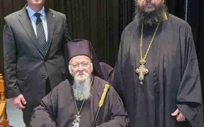 Συνάντηση εκπροσώπων της Αρχιεπισκοπής Αχρίδας με τον Οικουμενικό Πατριάρχη στη Χαλκιδική