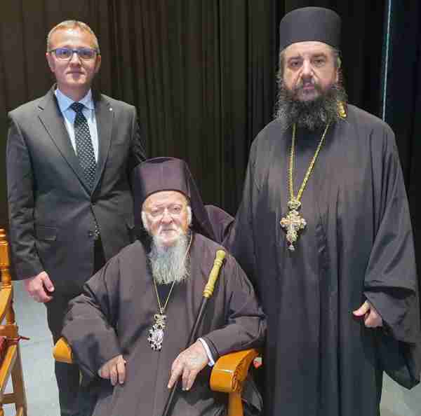 Συνάντηση εκπροσώπων της Αρχιεπισκοπής Αχρίδας με τον Οικουμενικό Πατριάρχη στη Χαλκιδική