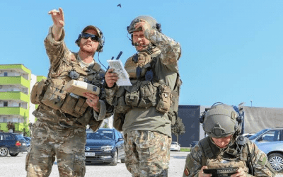 Joint military training between Greece and Slovenia