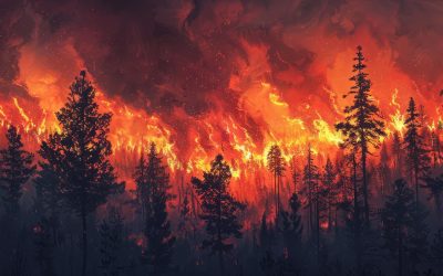 Νέα από τα μέτωπα της φωτιάς