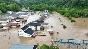 Joe Biden visits flood-affected areas of Kentucky