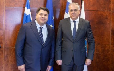 Ο Υπουργός Προστασίας του Πολίτη ενημέρωσε τον πρέσβη των ΗΠΑ για τον Έβρο