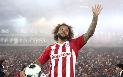 Αποθέωσαν τον Μαρσέλο οι οπαδοί του Ολυμπιακού