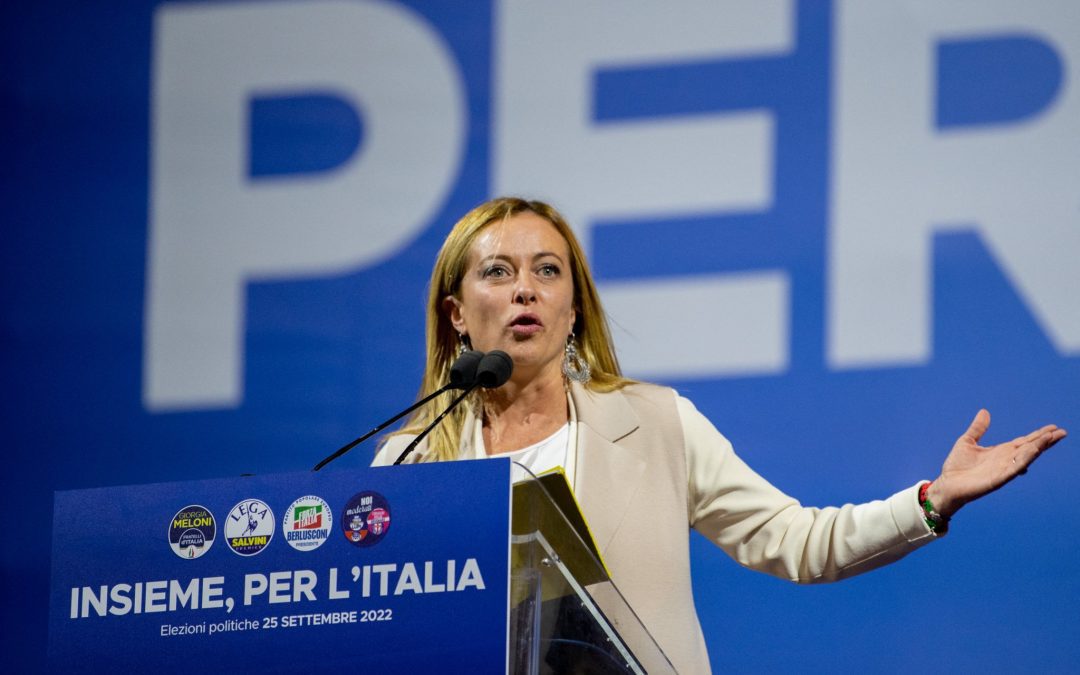 Η Τζόρτζια Μελόνι καλεί τους Ευρωπαίους πατριώτες σε κοινό μέτωπο κατά της αριστεράς