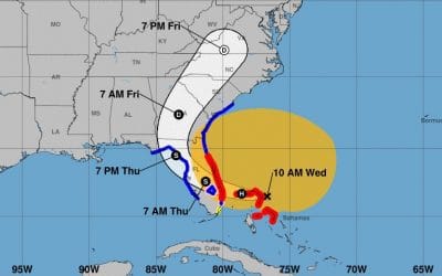Tropical Storm Nicole moves toward the Bahamas, Florida