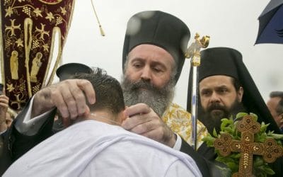 Frankston: With Archbishop Makarios the sanctification of the waters