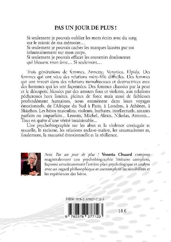 Pas un jour de plus !