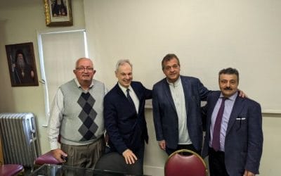 Έκφραση συγχαρητηρίων προς το νέο Δ.Σ. της Παμμακεδονικής Ένωσης Αμερικής