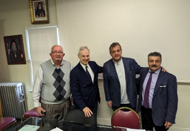 Έκφραση συγχαρητηρίων προς το νέο Δ.Σ. της Παμμακεδονικής Ένωσης Αμερικής