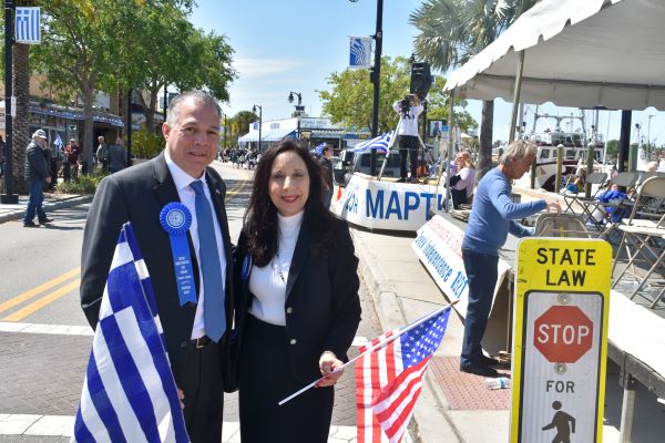 Παρέλαση Tarpon Spring Λεωνίδας Ραπτάκης