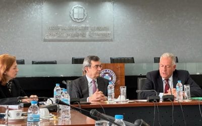 Συνάντηση του Υφυπουργού Προστασίας του Πολίτη και του Γενικού Γραμματέα Αντεγκληματικής Πολιτικής με το νέο Κεντρικό Επιστημονικό Συμβούλιο Φυλακών