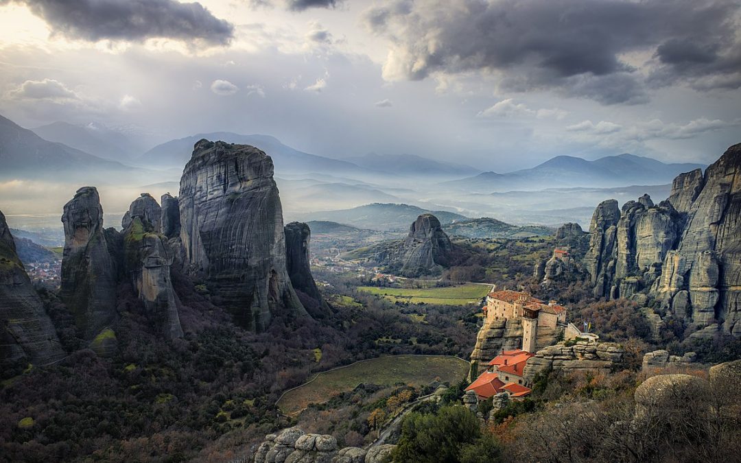 Meteora means “suspended in the air”