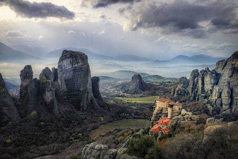 Meteora means “suspended in the air”