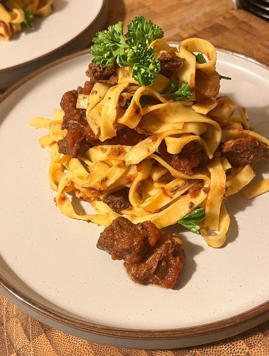 Corfiot pastitsada Corfiot pastitsada