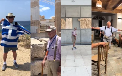 Στην Ελλάδα μετά από 89 χρόνια – συγκινεί ο Ομογενής  που ταξίδεψε εδώ, για πρώτη φορά