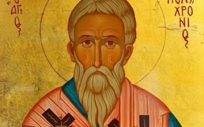SAINT HIEROMARTYRS POLYCHRONIUS THE MIRACLEWORKER