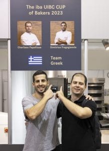 ΣΠΟΥΔΑΙΑ ΔΙΑΚΡΙΣΗ ΤΗΣ ΕΛΛΗΝΙΚΗΣ ΕΘΝΙΚΗΣ ΟΜΑΔΑΣ ΑΡΤΟΠΟΙΙΑΣ ΣΤΟΝ ΠΑΓΚΟΣΜΙΟ ΔΙΑΓΩΝΙΣΜΟ "ΙΒΑ UIBC BAKERS CUP 2023" 10 Δημήτρης Φραγκογιάννης και Χάρης Παπαλίτσας