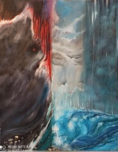 ENERGY ATHENS 2024. O Παλμός της Τέχνης στην καρδιά της Αθήνας 3 1 1 ΚΟΣΜΟΣ COSMOS ΛΑΔΙ 80 x100