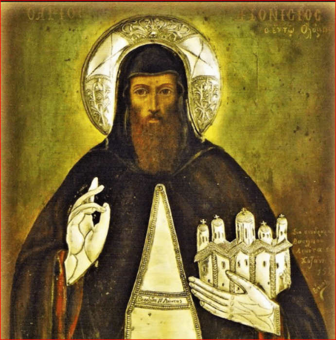ΑΓΙΟΣ ΔΙΟΝΥΣΙΟΣ Ο ΕΝ ΟΛΥΜΠΩ