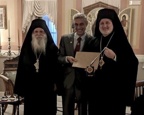 Ο Αρχιεπίσκοπος Αμερικής στο Άγιο Όρος