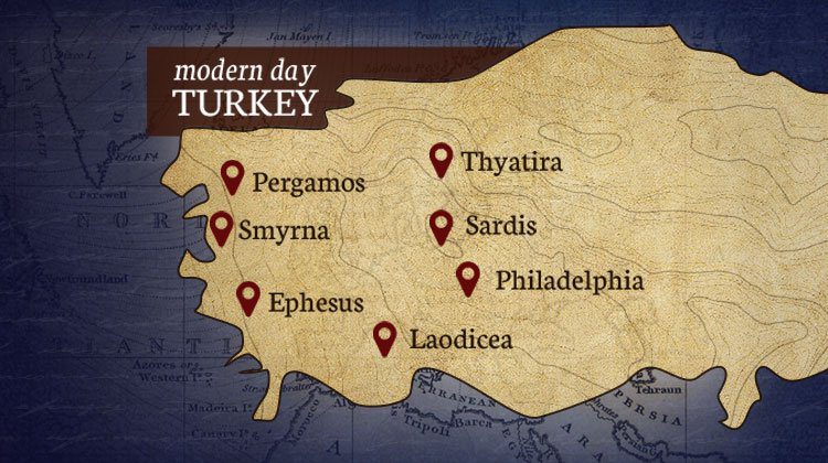 Ένα μυητικό ταξίδι, γέφυρα δύο κόσμων: Οι Επτά Εκκλησίες της Αποκάλυψης