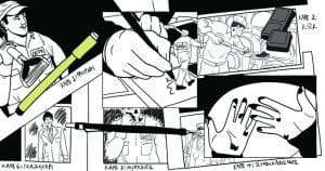 Comics στο Υδαταέριο καρέ 2 cΌλια Ντακογιάννη