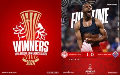 Ο Ολυμπιακός στην κορυφή της Ευρώπης: Κατάκτηση του Conference League