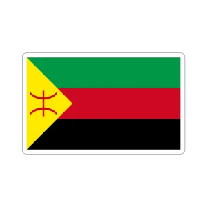 flag of the tuareg people flag of azawad sticker vinyl die cut decal 2 inch