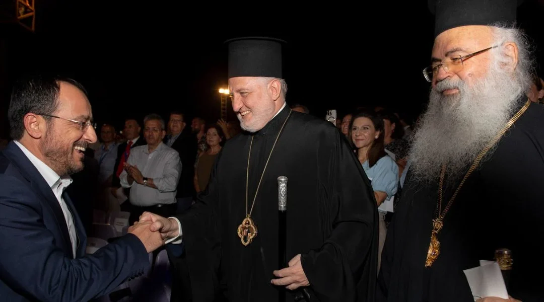 Μνημόσυνο για τα θύματα της τουρκικής εισβολής του 1974 στην Κύπρο, από τον Αρχιεπίσκοπο Αμερικής Ελπιδοφόρο