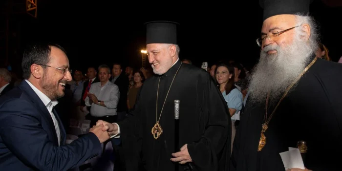 Μνημόσυνο για τα θύματα της τουρκικής εισβολής του 1974 στην Κύπρο, από τον Αρχιεπίσκοπο Αμερικής Ελπιδοφόρο Μνημόσυνο για τα θύματα της τουρκικής εισβολής του 1974 στην Κύπρο, από τον Αρχιεπίσκοπο Αμερικής Ελπιδοφόρο