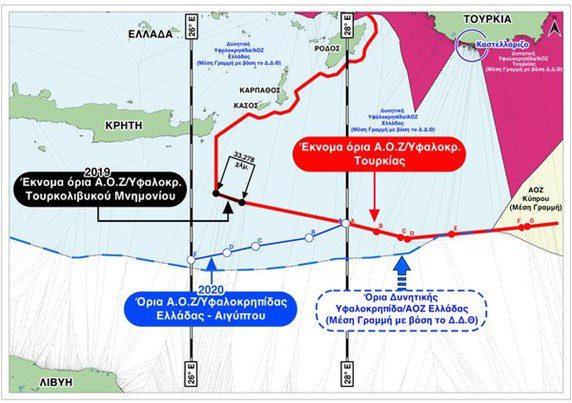 Οι ιστοί της τουρκικής αράχνης στραγγαλίζουν τριμερή, Κύπρο και Αιγαίο