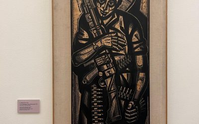 Ο πρόεδρος της Βουλής των Ελλήνων πραγματοποίησε τα αποκαλυπτήρια του έργου του Α. Τάσσου “Συνταγματάρχης Σ. Μουστακλής 1974”