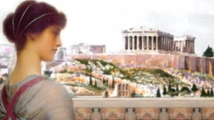 Αξιοθέα η Φλειασία, Λασθένεια η Μαντική, Ακάδημος και Ακαδημία Πλάτωνος