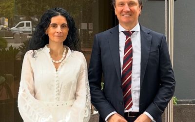 Meeting of the President of the Greek Community of Melbourne with the New Consul General of Greece in Melbourne