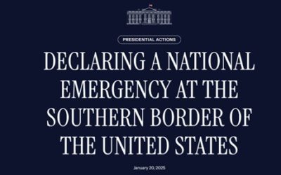 Ανακοίνωση κύρυξης Εθνικής Έκτακτης Ανάγκης στα Νότια Σύνορα των ΗΠΑ